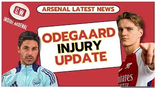 Arsenal latest news Odegaard injury update  NLD kit farce  Whites England future  Rabiot calls [upl. by Candy761]