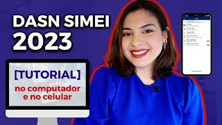 COMO FAZER A DECLARAÇÃO ANUAL DO MEI EM 2023 DASN SIMEI [upl. by Akcirret]