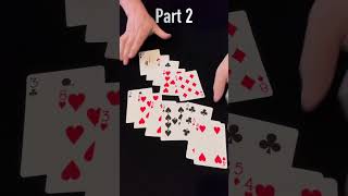 Part 2 Shuffle Card Trick The 654 Club cardtrick sleightofhand magician [upl. by Gerdy591]