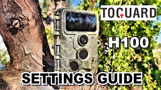 📸Toguard H100 Trail Camera Setup Guide and Walkthrough📸 [upl. by Daigle]