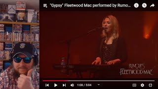 first time hearing rumours of Fleetwood mac  gypsy reaction [upl. by Enineg]