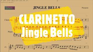 Jingle Bells  spartito gratis per clarinetto [upl. by Edgardo]