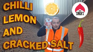 Mr Singhs Chilli Crisps Chilli Lemon amp Cracked Salt Flavour [upl. by Aramahs]