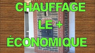 Le plus ÉCONOMIQUE du chauffage au bois [upl. by Christos480]