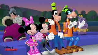 Mickeys Clubhouse Rocks Daisys Song Disney Junior UK in normal fast and slow 25x normal pitch [upl. by Alemrac]