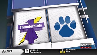 High School Football Playoffs Bellevue West  Kearney [upl. by Fe129]