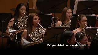 Este mes en TeatroDigital Orquesta Filarmónica de Mujeres – Directora Paola Ávila  Teatro Mayor [upl. by Arihsan]