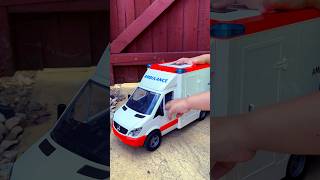 Bruder Ambulance in Action Meet Olli the Hero [upl. by Royo]