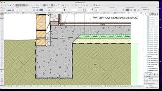 ARCHICAD 25  12 FILL EDITING [upl. by Swerdna]