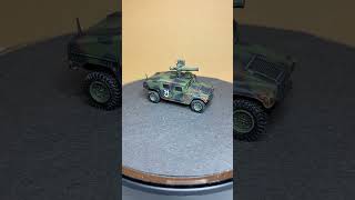 Dragon Armor die cast ready made HMMWV Humvee M1045 101 Airborne Div Baghdad 2003 172 60055 [upl. by Hebe242]