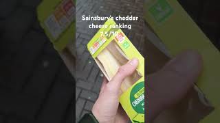 Day 2 of ranking the sainsburys cheddar cheese [upl. by Merari775]