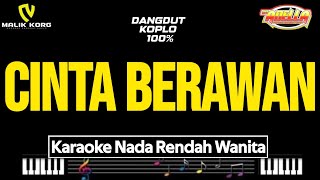 Rita Sugiarto  Cinta Berawan Karaoke Koplo [upl. by Adiari]