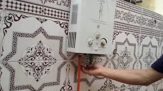 اصلاح سخان الماء بالغاز الاطوماتيكي Repair of gas water heater [upl. by Yedarb]