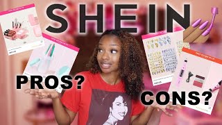 Must have nail supplies from Shein  Shein nail supplies pros and cons 👀 [upl. by Dole]