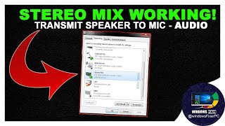 STEREO MIX is available But Not Working  💯🔧 STEREO MIX NOT WORKING windows 1011 [upl. by Mirisola]