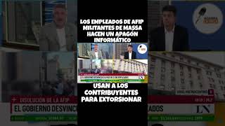 EMPLEADOS DE AFIP EXTORSIONAN AL GOBIERNO JODIENDO A LA GENTE AFIP javiermilei lla vllc massa [upl. by Ragg747]