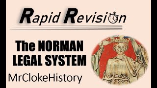 GCSE History Rapid Revision The Norman Legal System [upl. by Uliram956]