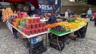 Ajijic market on lake Chapala [upl. by Hannahoj]