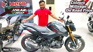 2024 Hero Xtreme 160R 4V Bs6 2O New Features  Milleage Colours Price Top Speed  Detailed Review [upl. by Nauj809]