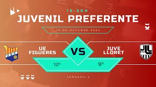 UE FIGUERES VS JUVENTUS LLORET  JUVENIL PREFERENTE J4 G1 [upl. by Murial]