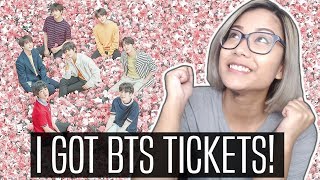 GETTING TICKETS FOR BTS SPEAK YOURSELF TOUR  My experience amp tips [upl. by Ap]