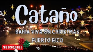 Cataño PUERTO RICO 2022 Bahía Viva Night Drive [upl. by Scholem]