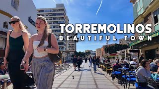 Torremolinos Spain Beautiful Town March 2024 Update Costa del Sol  Málaga 4K [upl. by Gnuh]