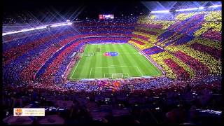 نشيد برشلونة من داخل الملعب  Fc Barcelona song Hd [upl. by Steve759]