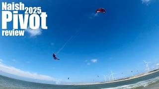 Kite review  Naish Pivot 2025  Kitesurfing Test [upl. by Yelyk]