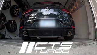 MK75 GTI CTS Turbo Catback Exhaust [upl. by Aik]