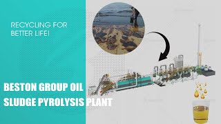 Beston Group Thermal Desorption Unit Oil Sludge Pyrolysis PlantBESTONGROUP [upl. by Cuttler]