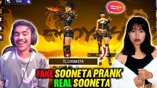 Fake Sooneeta Prank On Real Sooneeta  Laka Gamer [upl. by Rodnas]