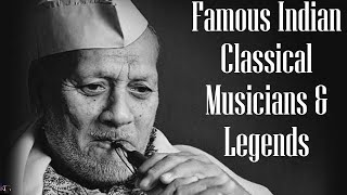 Top 6 Famous Indian Classical Musicians You Must Listen To  Pandit Ravi Shankar  L Subramaniam [upl. by Elodea904]