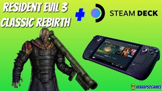 Resident Evil 3 Nemesis Classic Rebirth Steam Deck Installation [upl. by Hadria]