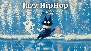 Snow Drops ❄️ Jazz Lofi Radio  Winter Chillhop Playlist [upl. by Eiramacissej164]