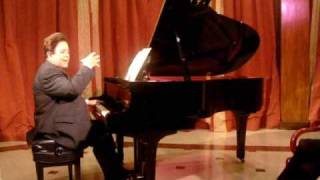 BRUNO GELBER toca Brahms y charla con Cecilia Scalisi  wwwmartinwullichcom [upl. by Boru886]