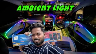 Cardi Ambient Light K4  Installation Process For All Cars [upl. by Lorelie305]