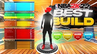 THE MOST UNGUARDABLE POINT GUARD BUILD ON NBA 2K22 WHAT EVERY COMP STAGE GUARD USES [upl. by Ahkeber]