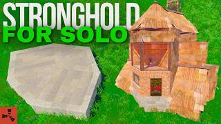 Stronghold  Solo Bunker  Rust Base Design 2024 [upl. by Kiyoshi]