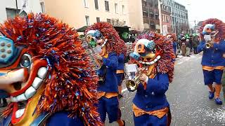 CH  4127  Birsfelden Schweiz Fasnacht 2024 [upl. by Aihsekel471]