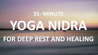 Yoga Nidra for Deep Rest and Healing Sleep Meditation NSDR Nervous System Reset [upl. by Ithaman]