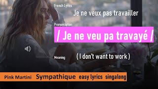 Sympathique Pink Martini Easy lyrics [upl. by O'Brien]