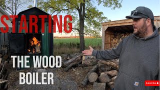 Starting the Wood Boiler What steps to take when lighting the Central Boiler for the first time [upl. by Audwen]