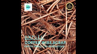 Buying Copper Wire Scrap Millberry 9999 Secure Your Supply Today Ready to Ship [upl. by Bat]