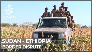 Sudan’s military strikes disputed region bordering Ethiopia [upl. by Edrock]