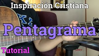 Inspiracíon Cristiana  Pentagrama  Tutorial [upl. by Yrod665]