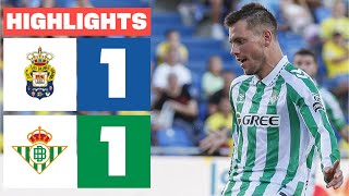 UD LAS PALMAS 1  1 REAL BETIS  RESUMEN LALIGA EA SPORTS [upl. by Daphene]