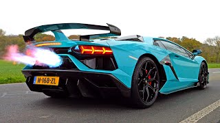 Lamborghini Aventador SVJ Gintani Exhaust V12 F1 SOUND [upl. by Redna558]