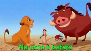 Na Urna é Batata  Tia Nei Paródia de Hakuna Matata  Disney © [upl. by Aydidey]