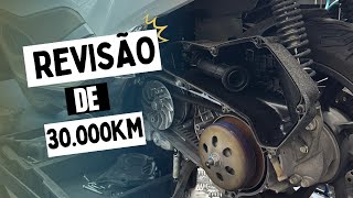 REVISÃO DE 30000 KM DA MINHA PCX DLX  MOTOLP101 [upl. by Reinhart]